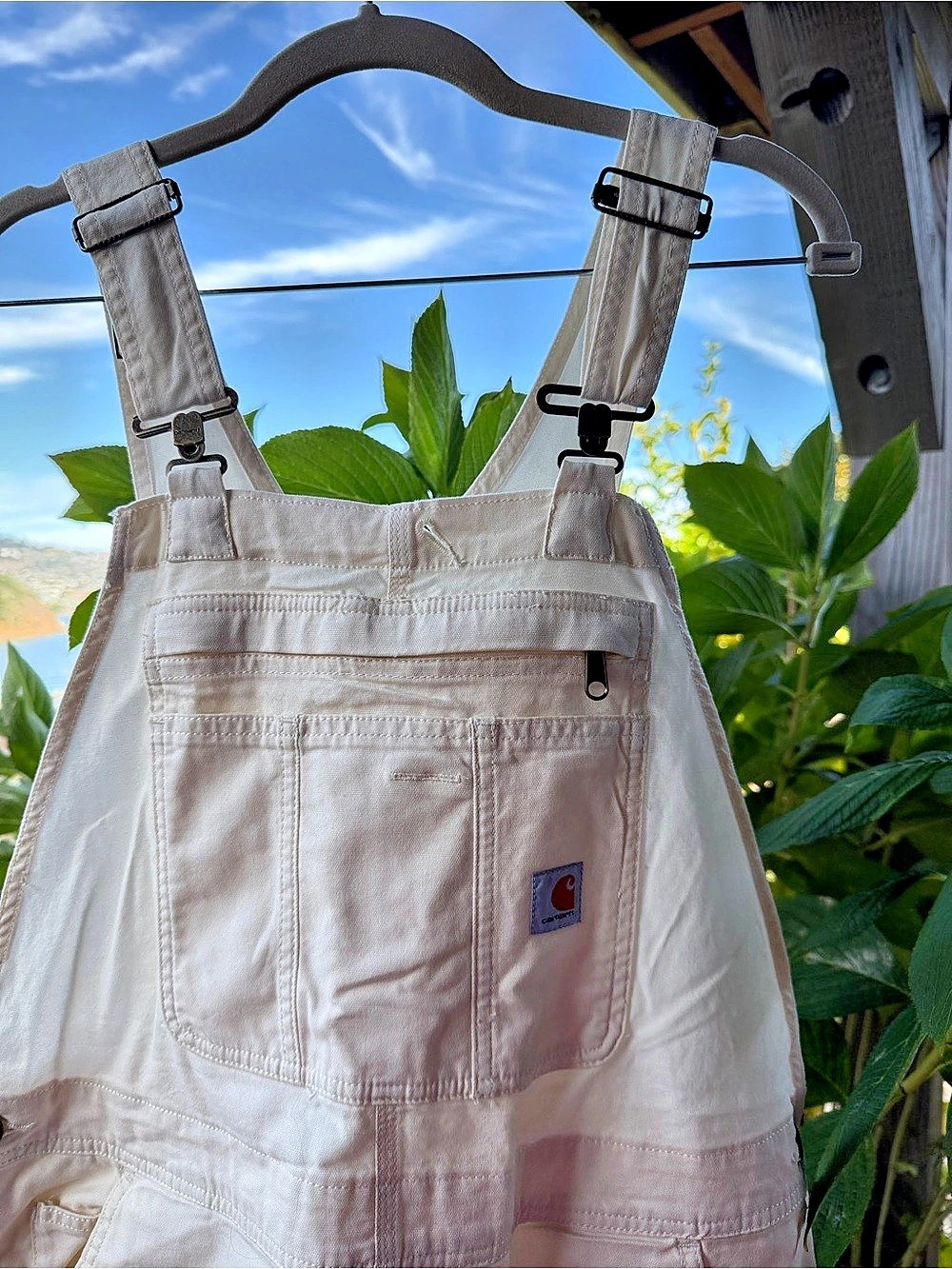 Carhartt Rugged Flex Canvas Bib Overall Loose for/Women’s Large
